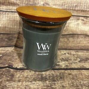 WoodWick Evening Bonfire Medium Hourglass Candle, 9.7 oz.